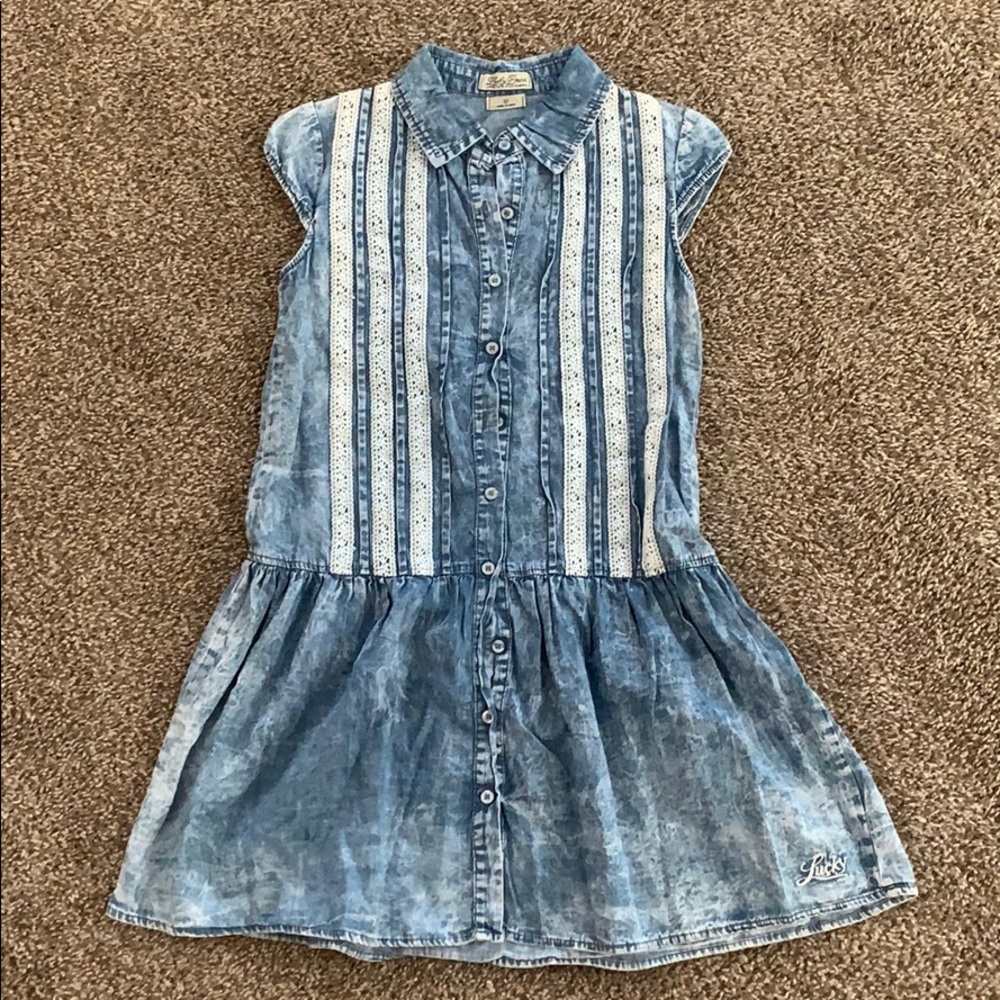 Girls jean dress